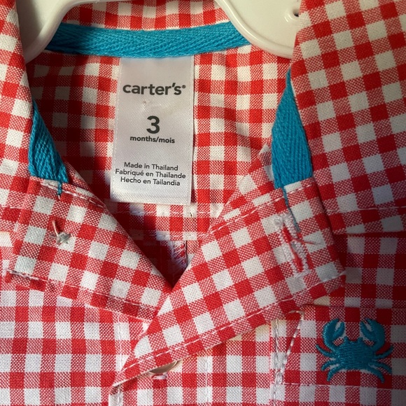 NWT!!! Carter’s Romper sz 3 mo. - Picture 3 of 4